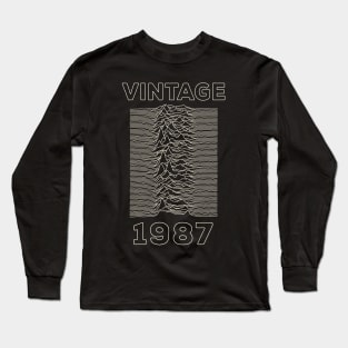 Vintage 1987 - Unknown Pleasures Long Sleeve T-Shirt